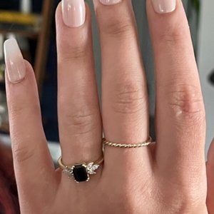 14K Gold Engagement Ring